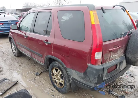 2003 Honda Cr-V Ex z USA, uszkodzony, nr VIN SHSRD78843U159875